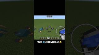 RIP water logics in Minecraft  shorts minecraft viralshorts trending [upl. by Phylis]