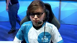 C9 vs CLG  LCS NA отборы 2017s bo5 Игра 3 Must See [upl. by Nivaj]