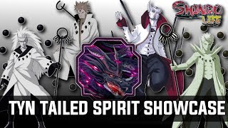 Tyn tailed spirit showcase  Shindo life [upl. by Rock]