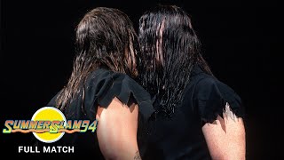 FULL MATCH  Undertaker vs Undertaker SummerSlam 1994 [upl. by Anovad]