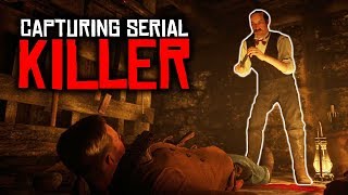 TAKING SERIAL KILLER TO JAIL  RDR2 OUTLAWS 15 [upl. by Boesch]