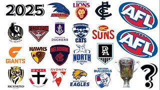 My 2025 AFL Season Predictions  Ladder  Finals  Awards [upl. by Annahahs]