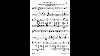 216 Infant Holy Infant Lowly W Zlobie Lezy Tune Trinity Hymnal [upl. by Avra]