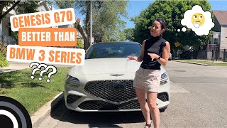 2024 Genesis G70 Review [upl. by Rehteh116]