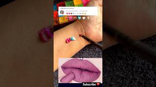 MAUVY PINK Lipstick Shade 💄Mixing hack YOU NEEd to know colourmixing lipstickhacks shortsfeed [upl. by Hachman863]