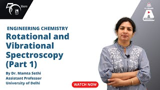 Rotational and Vibrational Spectroscopy Part 1  Engineering Chemistry  S Chand Academy [upl. by Jamieson352]