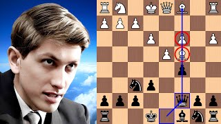 Fischer defeats future US Armed Forces Chess Champion in 16 moves [upl. by Refennej]