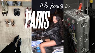 48 hours in PARIS while fashion week [upl. by Zeugirdor100]