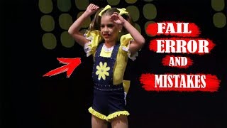 Dance Moms MistakesFailProblems and Errors [upl. by Oliric]