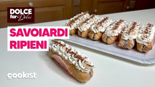 Savoiardi ripieni lidea per un dolcetto FACILE E GOLOSO 😋 [upl. by Aroved]