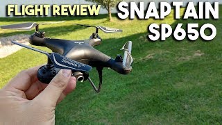 Snaptain SP650 Flight Review [upl. by Montanez]