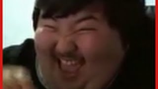 Laughing Korean Guy Loves His Food [upl. by Llamaj]