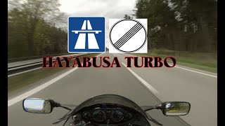 Hayabusa Turbo on German Autobahn [upl. by Nilac]