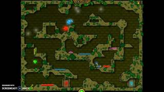 Fireboy and Watergirl Forest Temple Level 11 [upl. by Essa141]