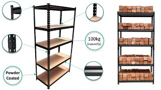 Boltless Storage Rack AssemblyInstallation Guide MADE IN INDIA [upl. by Eirrab]