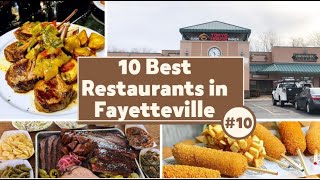 Top 10 Best restaurants to Visit in Fayetteville Arkansas [upl. by Helman]