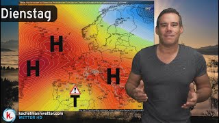 Wetterlage eingefahren  Hochs dominieren nur wenig Regen [upl. by Yurik]