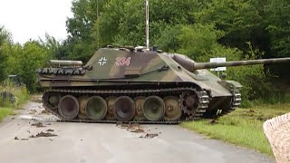 Jagdpanther Panzer V Sd Kfz 173 at WTD 41 Trier 2012 [upl. by Doreg]