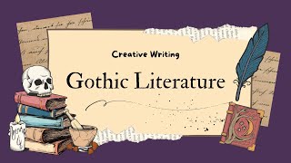 Gothic Literature Literary term Spooky elements [upl. by Sevy713]