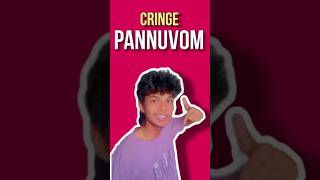 Naa sonnathu Sarithana✅😅 Cringe pannuvom improve aaguvom🔥 Subscribe pannikonga makkaley 👐🏻😅 [upl. by Hardie]