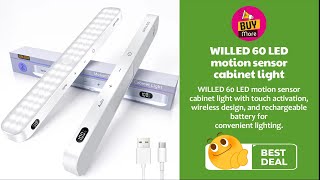 WILLED Motion Sensor Cabinet Light [upl. by Htir]