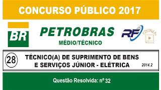 Concurso Petrobras 2017  Elétrica  5ª Questão Resolvida RFvideoaulas [upl. by Willa]