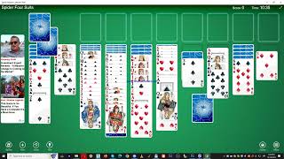 Spider Solitaire 4 suits 426 [upl. by Nomelc]