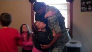 Airman Surprises Family [upl. by Reffinej336]