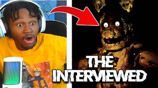 FNAF Fan Reacts To ALL Five Nights At Freddys Interviews [upl. by Yarahs632]