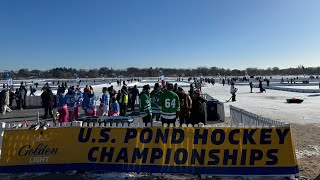 US Pond Hockey Championships 2024  Minneapolis MN [upl. by Chery]