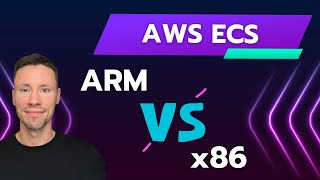 ECS Fargate ARM vs x86 CPU Performance Comparison [upl. by Ecnerret522]