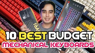 10 Budget Mechanical Keyboards Philippines Under 1500 [upl. by Ysied]