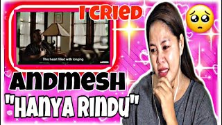 ANDMESH  “ Hanya Rindu “  OFFICIAL MUSIC VIDEO   Filipina React Channel [upl. by Amorette]