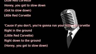 Prince  Little Red Corvette lyrics [upl. by Mcbride]