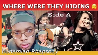 FIRST TIME HEARING  Side A Band  Bohemian Rhapsody GK INTL REACTION [upl. by Tiffanie]