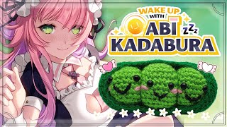 Most Clumsy VTuber tries CROCHET  Wake Up With Abi Kadabura shorts shortslive vtuber [upl. by Phylys]