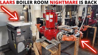 HVAC The LAARS Hydronic Boiler Room NIGHTMARE is back LAARS Hydronic 3 Phase Pump Motor Assembly [upl. by Ebeohp53]