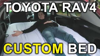 Toyota RAV4 20192025 Custom Bed Memory Foam For The RAV4 [upl. by Nyladnar742]