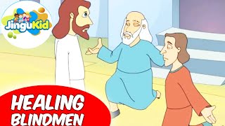 Best Bible stories for kids  Healing Blindmen  Animated Bible Stories For Preschool Kids [upl. by Iva]