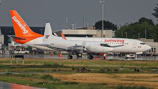 KF Aero Convair 580 Rainy Arrival into YKA [upl. by Sumner]