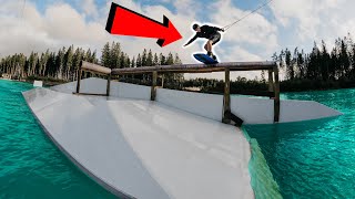 WAKEBOARDING NOWHERE  SVEN SCHUEBER amp PATRIK ALSTROM [upl. by Matlick]