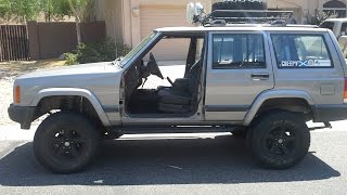 Taking The doors off a Jeep XJ 97 [upl. by Noned]