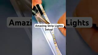 led strip lights installation shorts led [upl. by Kostival]