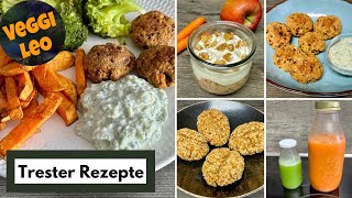 Trester Rezepte Teil 1  Karotten Brötchen  Gurken Dip  Bratlinge [upl. by Aieken814]