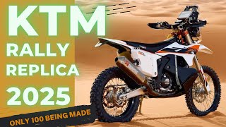 KTM 450 Rally Replica in 2025 Revealed [upl. by Ailecara757]