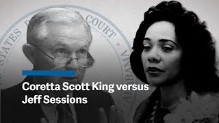 Coretta Scott Kings takedown of Jeff Sessions [upl. by Riana]