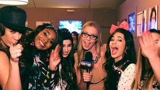 Fifth Harmony Talk Demi Lovato Duet Song Selena Gomez X Factor Performance Interview [upl. by Nahtannhoj]