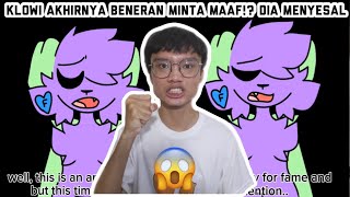 KLOWI AKHIRNYA BENERAN MINTA MAAF INI KLARIFIKASINYA [upl. by Martica80]