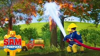 Sam ferma un altro incendio  Sam il pompiere ufficiale  Cartone animato per bambini [upl. by Nevah471]