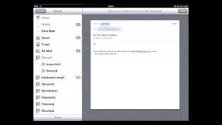 How to Delete Email on iPad and iPhone [upl. by Leirza609]